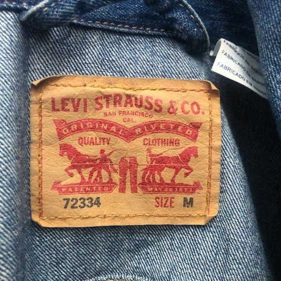 Levi Strauss & Co Women's Medium Denim Jean Jacket, 72334 - Picture 5 of 7